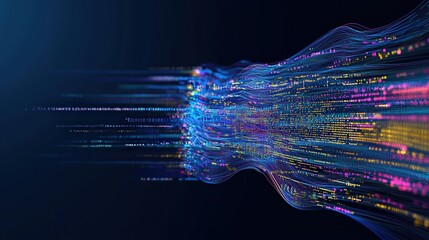 Exploring big data technology through data flow visualization and neural network concepts in artificial intelligence
