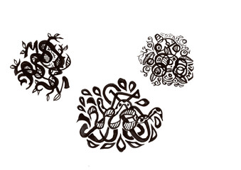 無題（自由・抽象・混沌・個性）ビジュアルアート