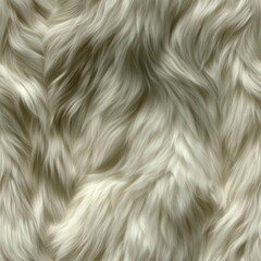 Fototapeta premium Soft Beige Fur Texture