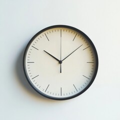 Modern Wall Clock Minimalist Design.