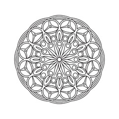 Mandala design, Mandala pattern, Black and white mandala art