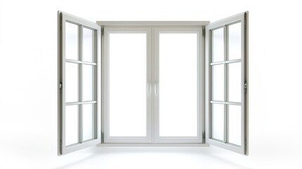 Obraz premium Minimalist House Window for Interior Decor