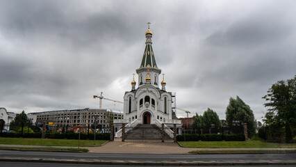 Kaliningrad. The Church of St. Prince Alexander Nevsky 