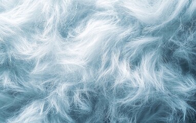 Fototapeta premium High-resolution macro of fluffy cotton fibers, soft and delicate texture