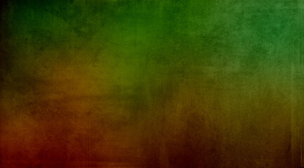 Green orange textured grunge concrete wall background