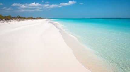 Fototapeta premium Pure blue turquoise water texture of the ocean sea with foam from and waves