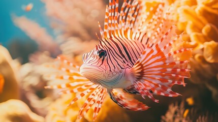 Vivid Underwater Creatures in Natural Light