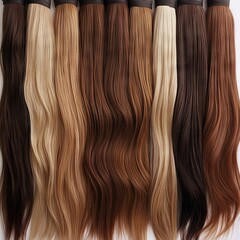 Fototapeta premium long hair style