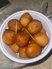 fried chicken nuggets