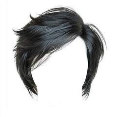 woman with long hair