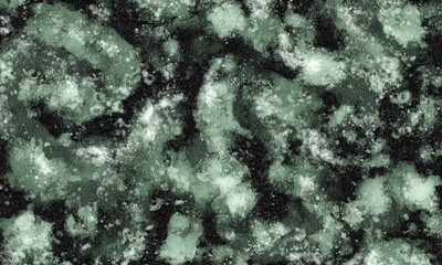 Monochrome abstract textured background with blurry spots. Imitation of oil painting. Illustration.