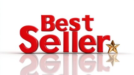 "Best Seller" text in dynamic red letters.