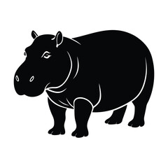 silhouette on white background