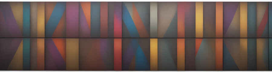 Fototapeta premium illustrazione sfondo con elementi astratti e motivi geometrici a tema surreale
