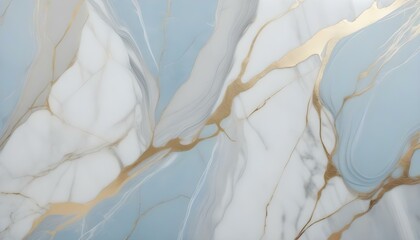 Fototapeta premium White and golden marble stone wall texture