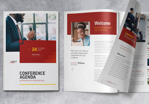 Conference Agenda Program Template