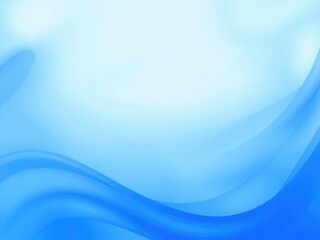 Fototapeta premium Ethereal blue swirls with soft gradient transitions, abstract art, gentle hues, inspiring visuals