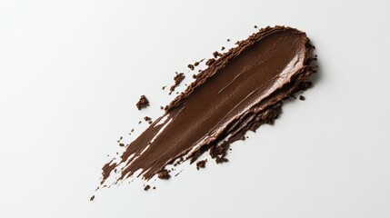 Fototapeta premium Creamy Chocolate Swirl: A Delicious Close-up