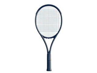Isolated Tennis Racket