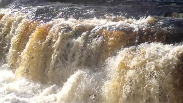 Aysgarth falls Yorkshire 
Autumn colours at Aysgarth Falls on the River Ure,