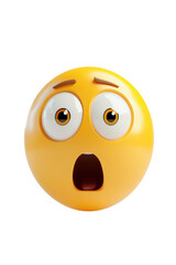 Isolated Shocked Emoji