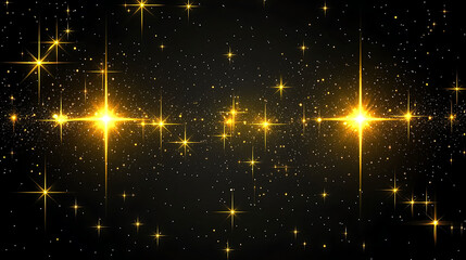 Fototapeta premium Stars and galaxy outer space sky night universe black starry background of shiny starfield