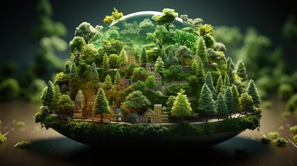 plant growing in the earth HD 8K wallpaper Stock Photographic Image