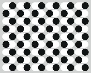 Black abstract line geometric pattern. Perfect for print, design and textile. Abstract wave backgrounds with seamless geometric pattern. Seamless abstract geometric pattern. Vector Illustration.