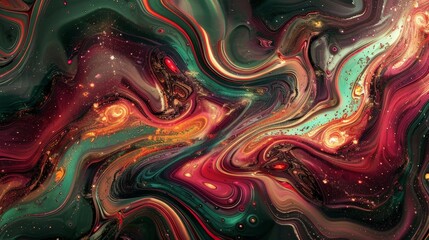 Abstract Fluid Marble Texture