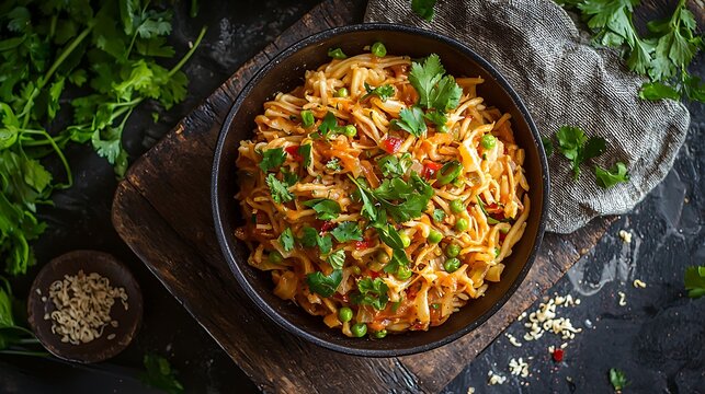 Vegetable Maggi recipe tasty Veg Maggi masala noodles