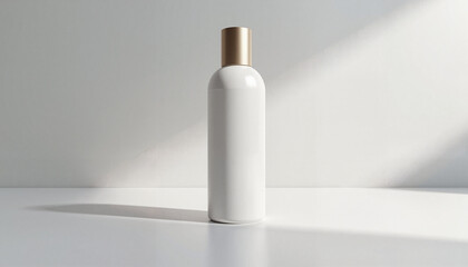 Mockup Set With Bottles on minimalist background
