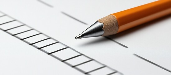 Pencil on Storyboard, Close-up, Film Production