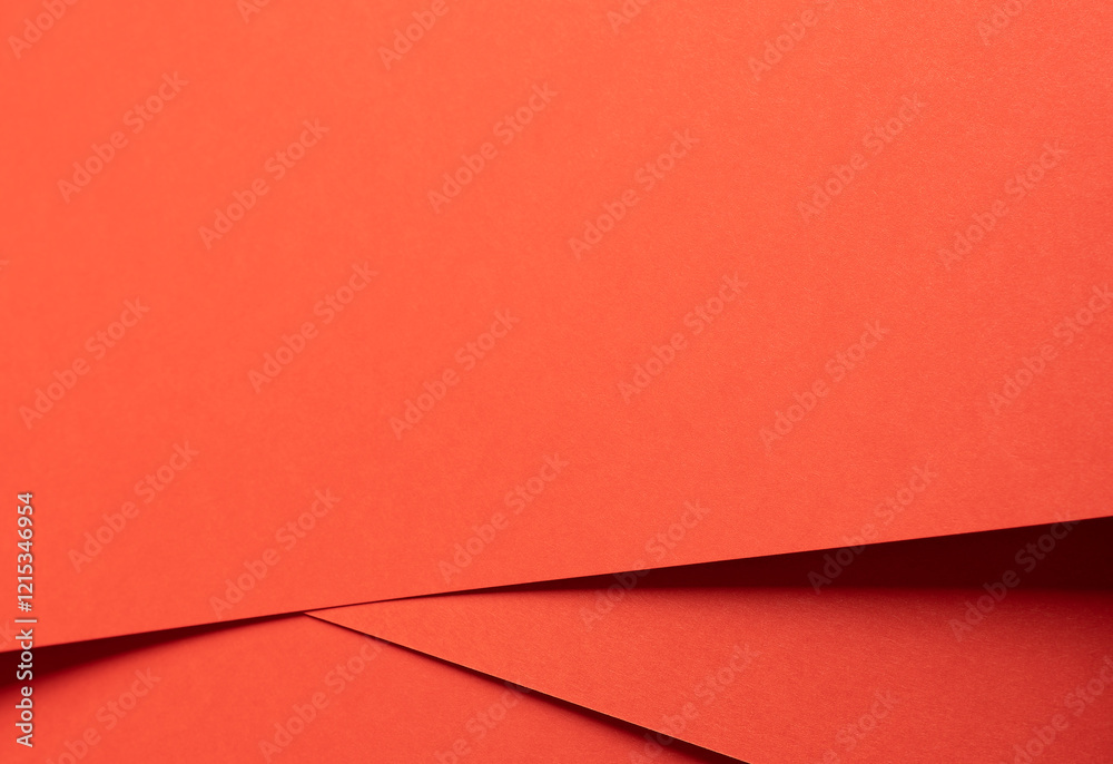 Poster fiesta red and orange paper background with a matte finish and smooth, layered textures. warm, satur