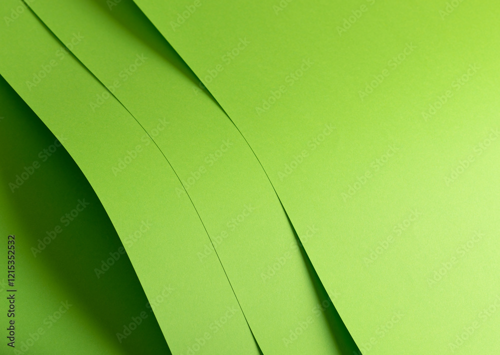 Poster lime green paper background with a smooth matte surface and a subtle gradient. bright, vibrant tones