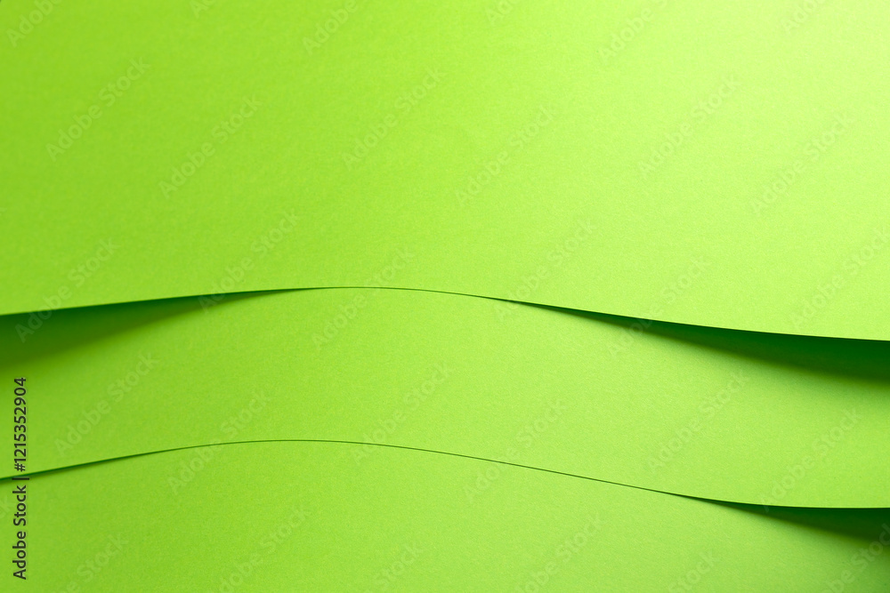 Poster Lime green paper background with a smooth matte surface and a subtle gradient. Vibrant, bold tones and a polished finish create a rich, cheerful, and eco-friendly design with a modern, stylish, and