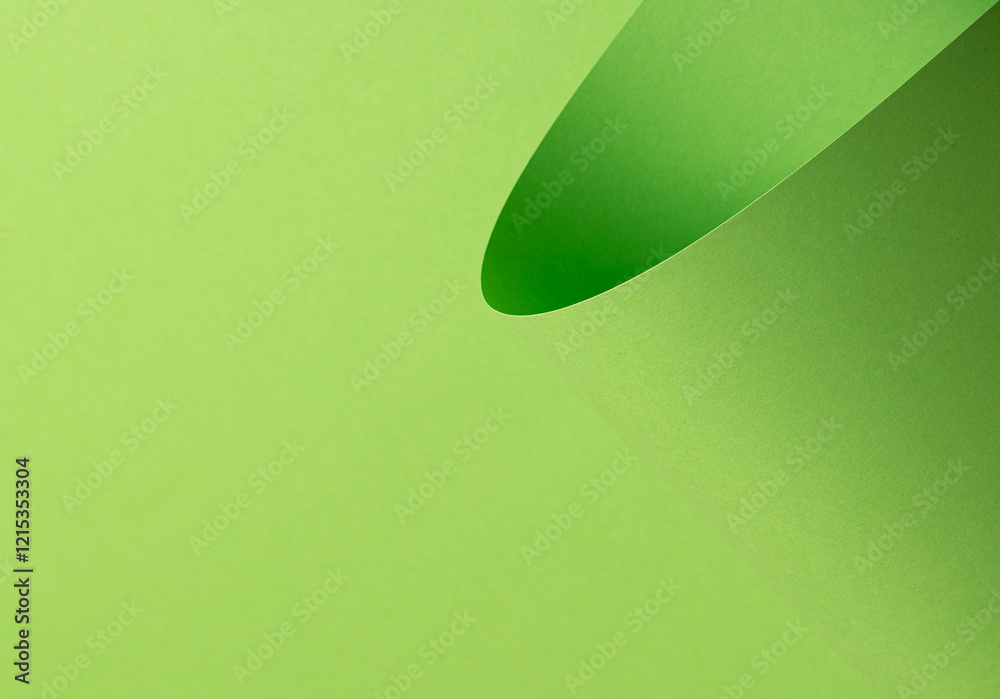Poster Lime green paper background with a smooth matte surface and a subtle gradient. Vivid, crisp tones create a bold, cheerful, and stylish design with a modern, eco-friendly, and luxurious aesthetic.