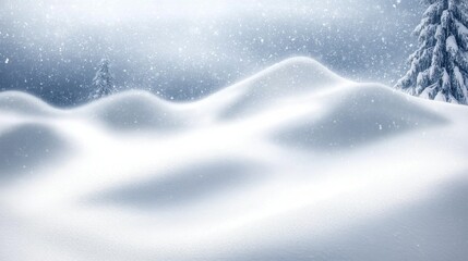 winter space of snow 