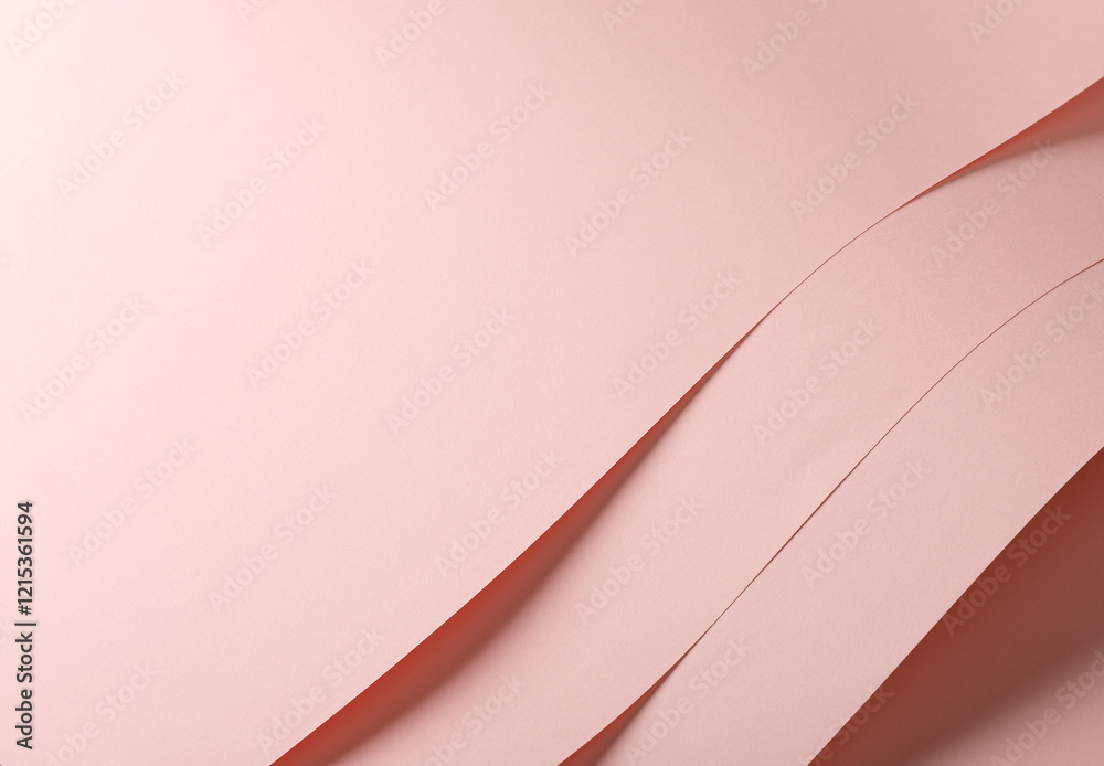Poster peach pink paper background with a smooth matte finish and soft pastel tones. subtle and serene, it 