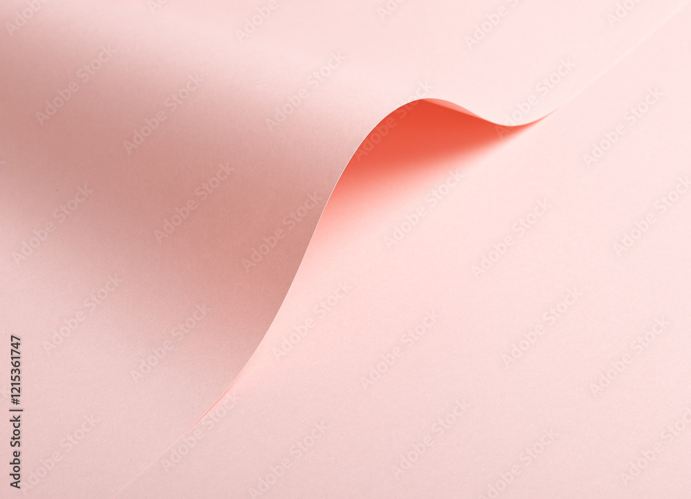 Aufkleber peach pink paper background with a smooth matte surface and soft pastel tones. subtle and serene, it