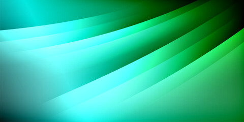 Expressive poster with shadow lines. Features technology, minimalist, and business themes, bright vibrant color schemes