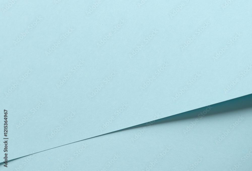 Poster sky blue paper background with a smooth matte finish and soft pastel tones. tranquil and refined, it