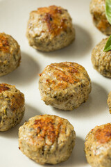 Healthy Homemade Italian Chicken Meatballs