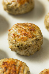 Healthy Homemade Italian Chicken Meatballs