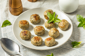 Healthy Homemade Italian Chicken Meatballs