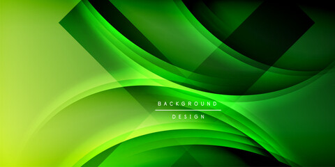 Expressive poster with shadow lines. Features technology, minimalist, and business themes, bright vibrant color schemes