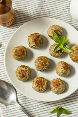 Healthy Homemade Italian Chicken Meatballs