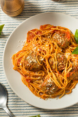 Homemade Italian Spaghetti Meatballs
