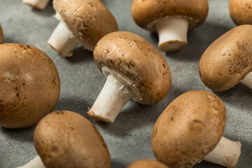 Raw Organic Cremini Baby Bella Mushrooms