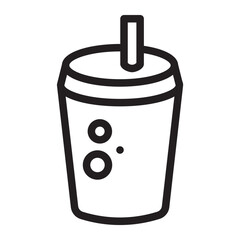 Soda line icon