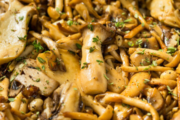 Homemade Roasted Sauteed Gourmet Mushrooms